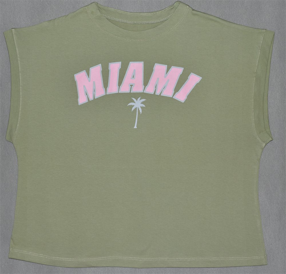 ست تاپ و شلوارک زنانه پنبه