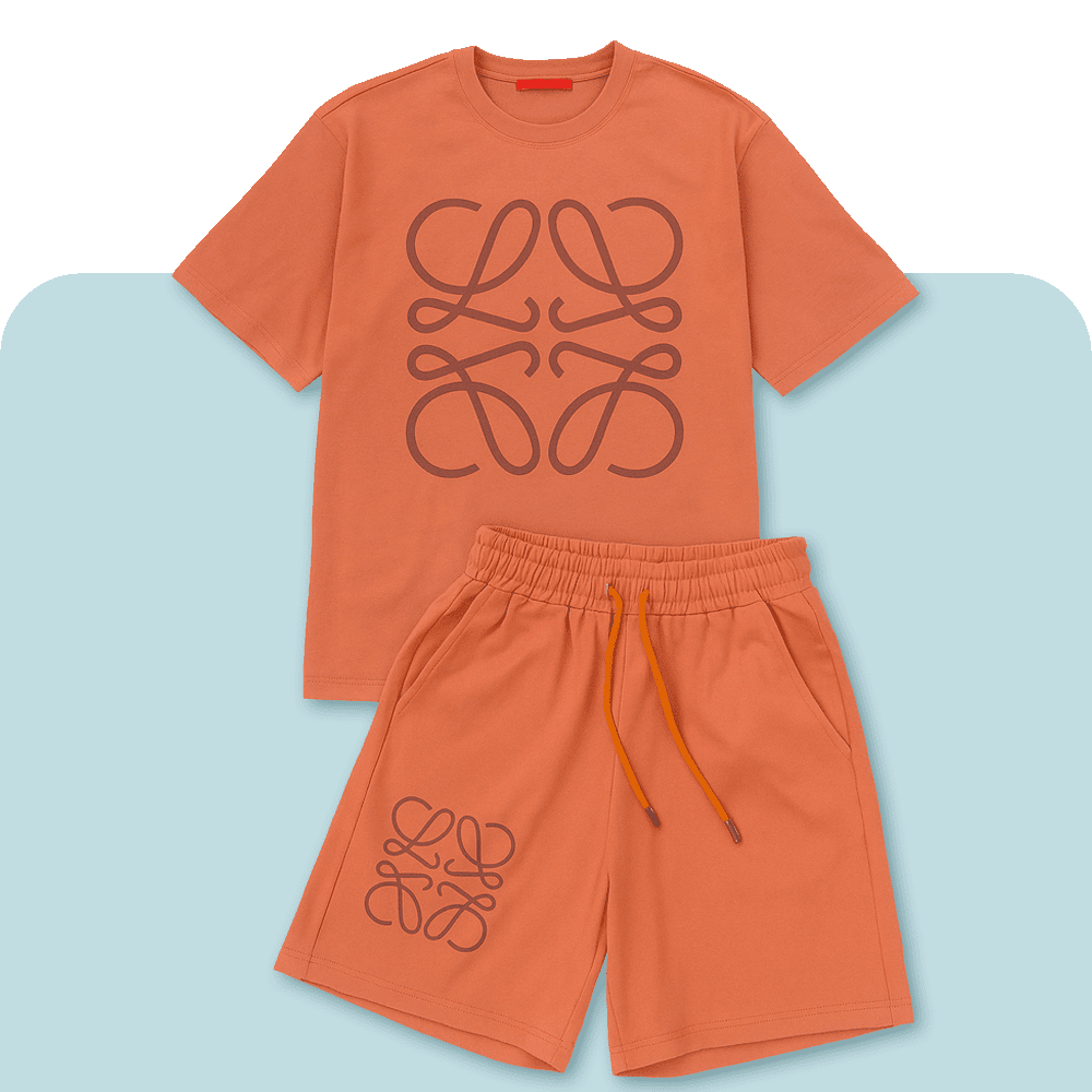 ست تیشرت و شلوارک زنانه